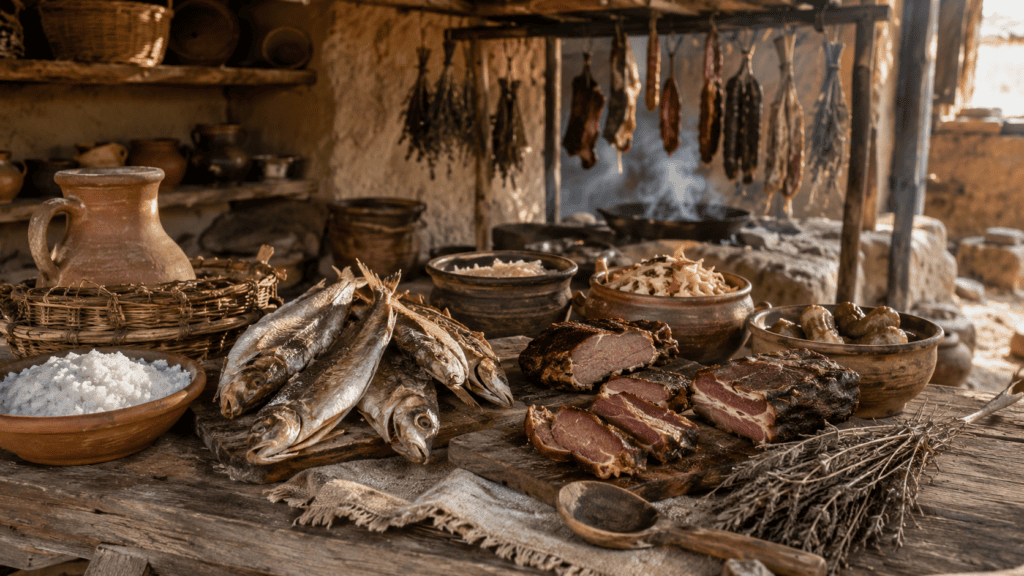 древние способы сохранения продуктов до появления жестяных банок