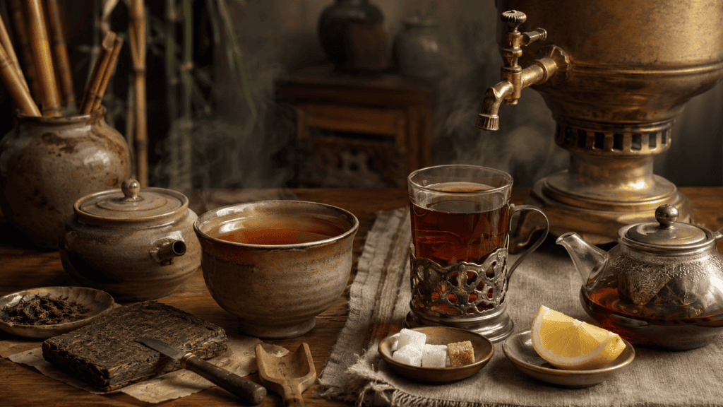 итайский чай эпохи Тан и русская самоварная заварка