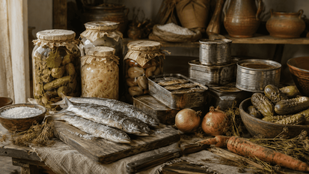 история консервов — старинные банки и продукты, изменившие мировую кухню