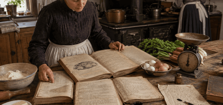 Кулинарные книги XIX века с меню рецептами и практическими советами для кухни