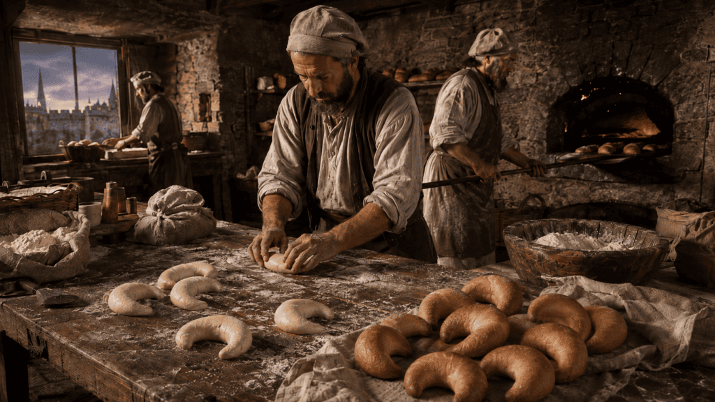 венский кипферль и легенда об осаде Вены